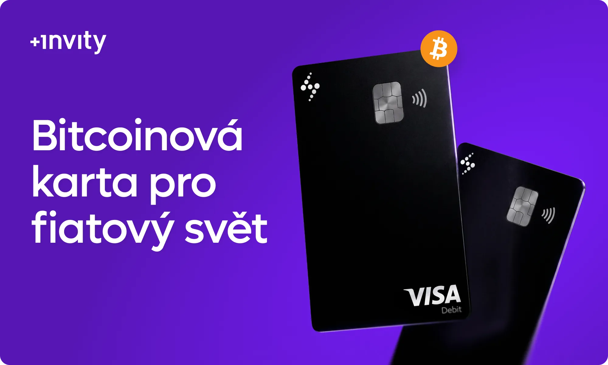 Invity Karta: získávejte Bitcoin cashback za každou platbu