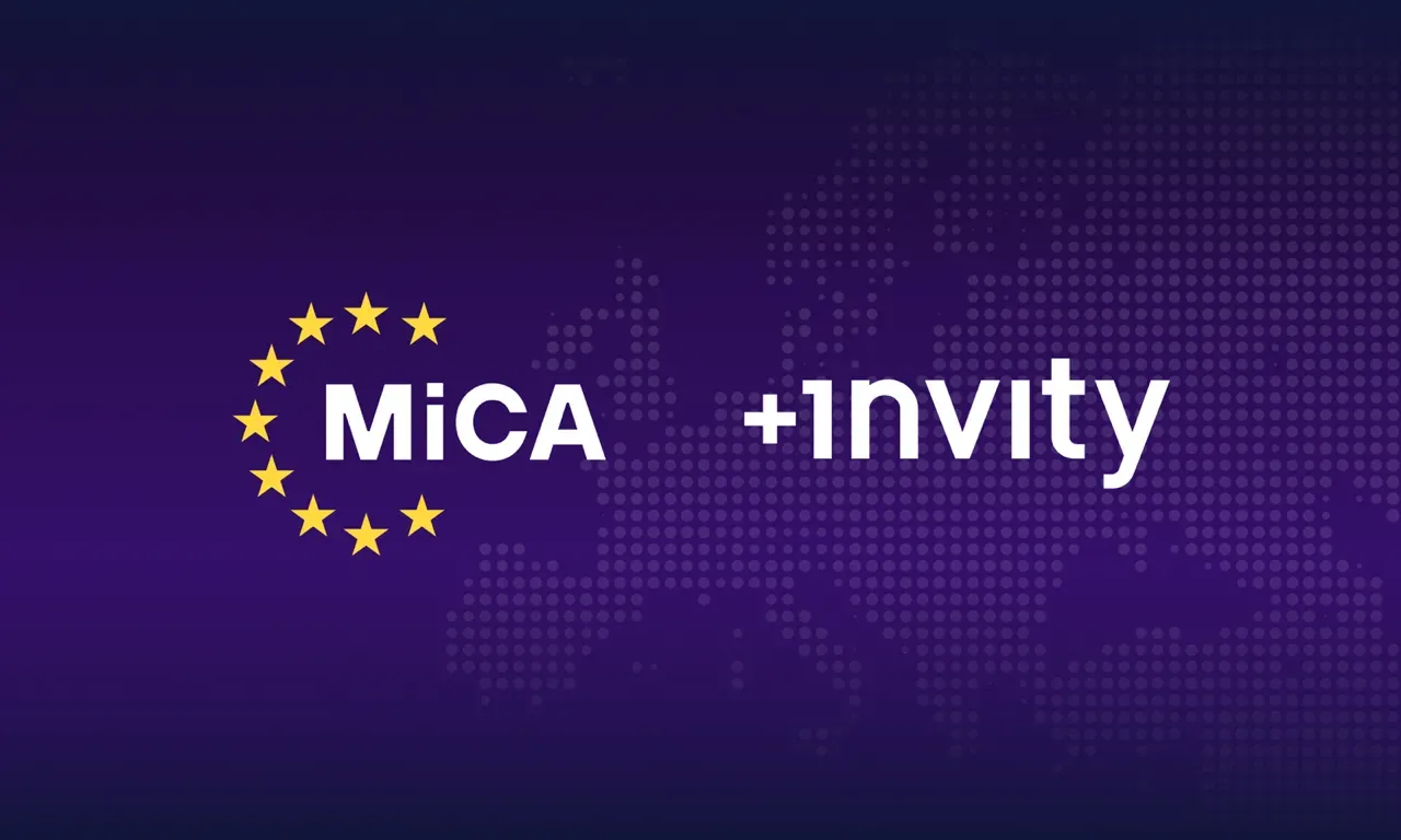 De Invity-app voldoet aan de Europese MiCA-regelgeving