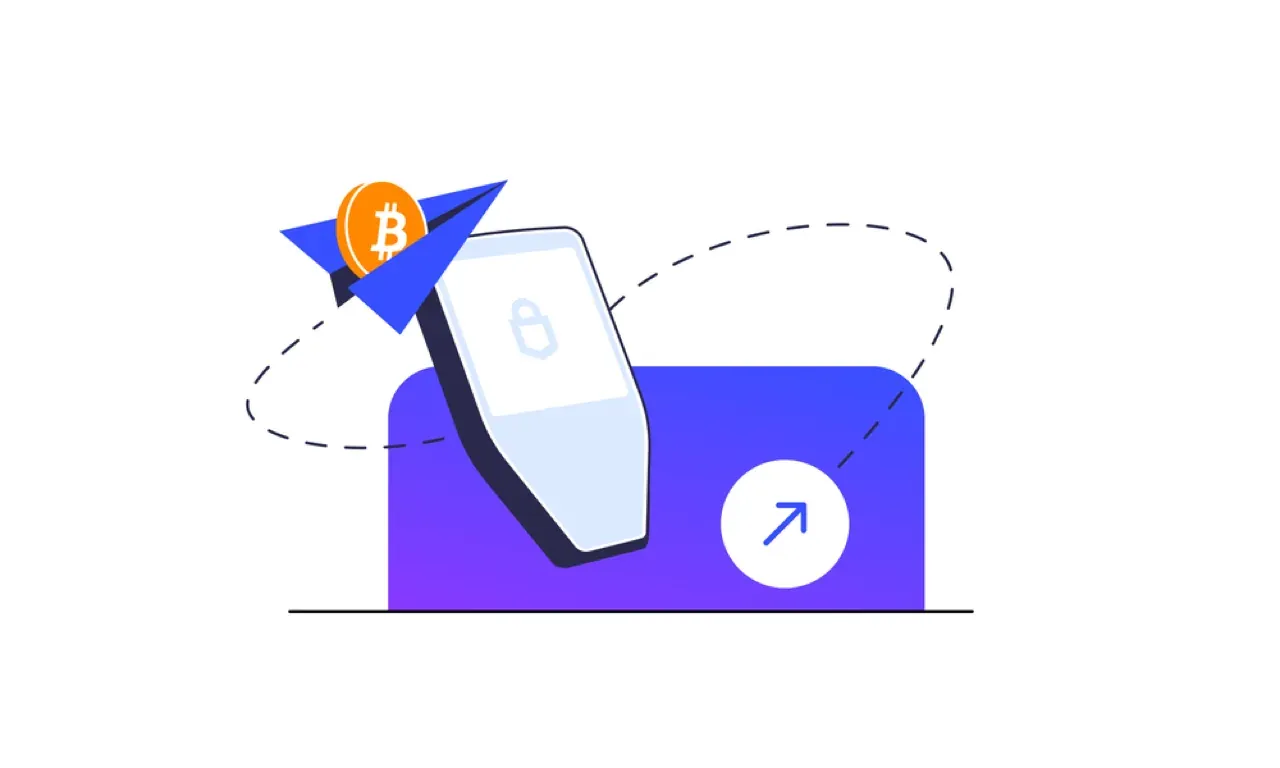 Hoe haal ik BTC meteen op naar een hardwarewallet?