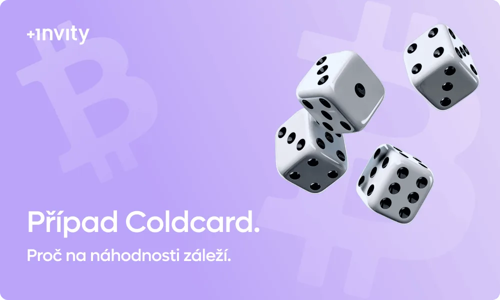 Kauza Coldcard: proč na náhodnosti záleží