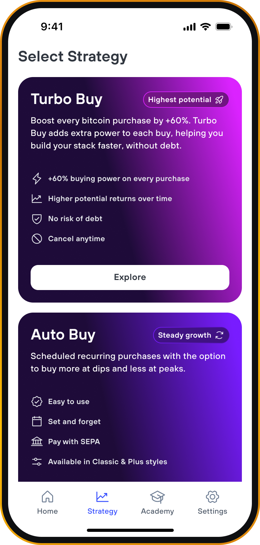 Turbo Buy boost on a recurring purchase